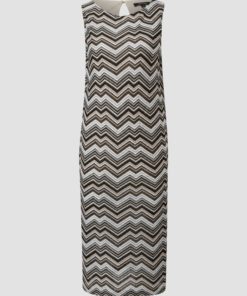Comma, ZigZag Dress Black