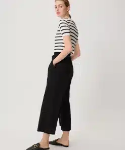 Comma, Ankle Length Trousers Black
