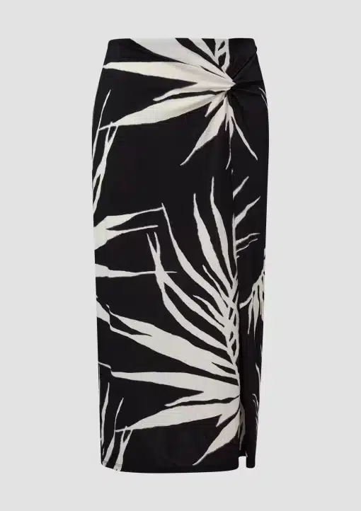 Comma, Midi Skirt Black