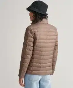 Gant Woman Light Down Jacket Desert Brown