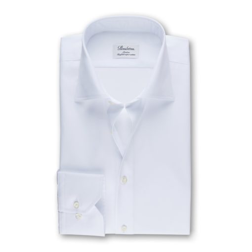 Stenströms White Twill Shirt Slimline