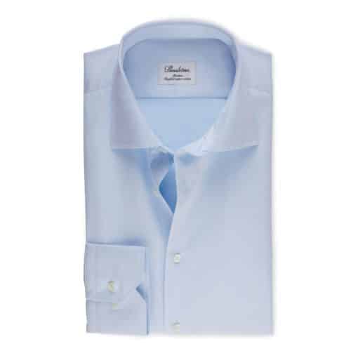 Stenströms Light Blue Twill Shirt Slimline