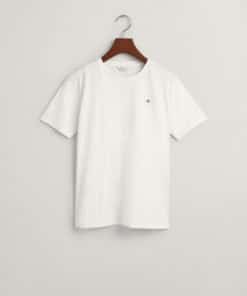 Gant Teens Shield SS T-Shirt White