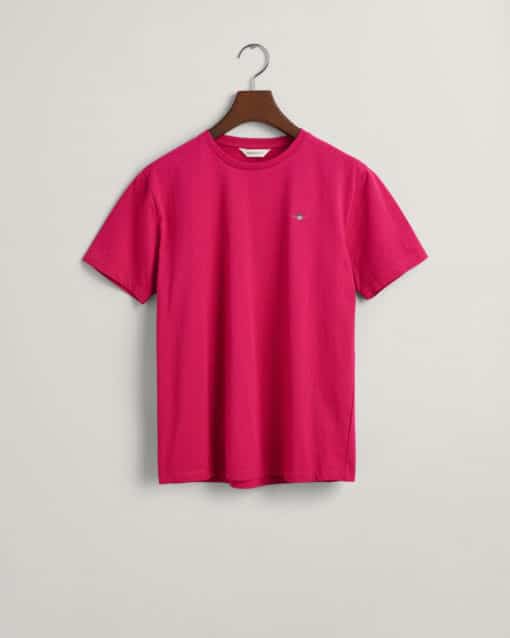 Gant Teens Shield SS T-Shirt Deep Fuchsia