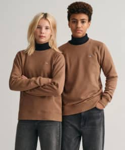 Gant Teens Shield Sweatshirt Cocoa Brown