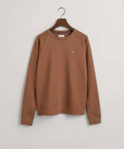 Gant Teens Shield Sweatshirt Cocoa Brown