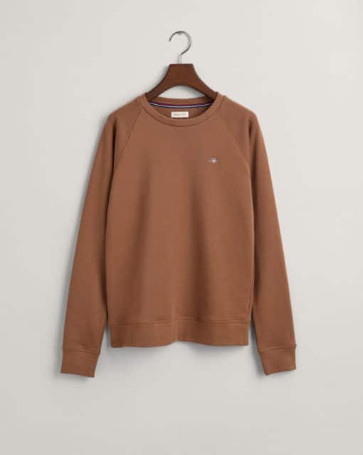 Gant Teens Shield Sweatshirt Cocoa Brown