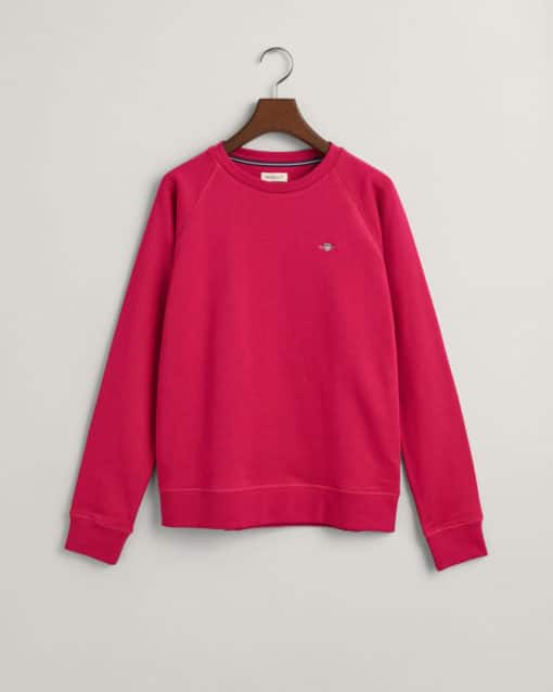 Gant Teens Shield Sweatshirt Deep Fuchsia
