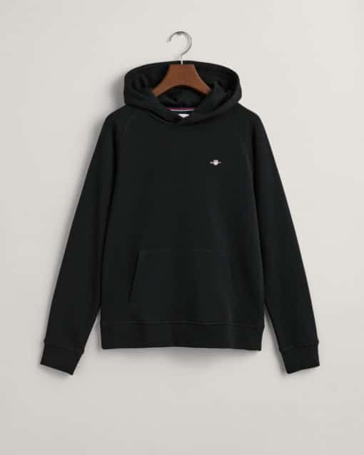Gant Teens Shield Hoodie Black