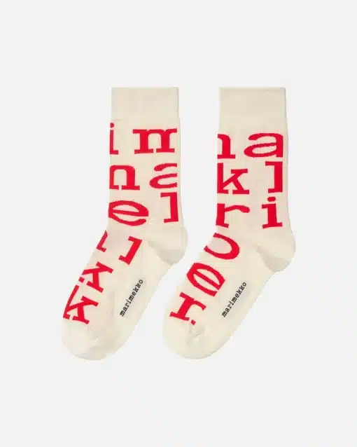Marimekko Kasvaa Iso Logo Socks