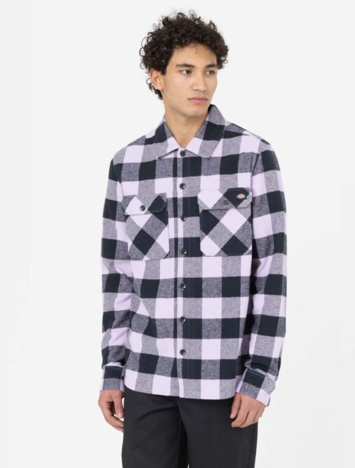 Dickies New Sacramento Shirt  Purple Rose