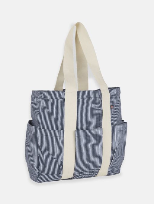 Dickies Hickory Icon Tote Bag Blue Hickory