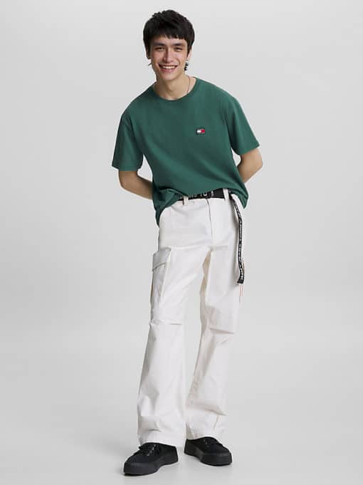 Tommy Jeans XS Badge Tee Collegiate Green