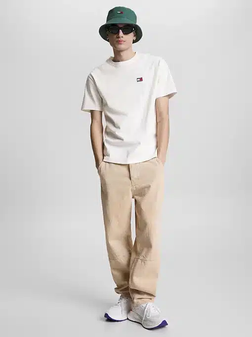 Tommy Jeans XS Badge Tee White