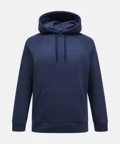 Peak Performance Original Small Logo Hood Men Blue Shadow