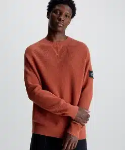 Calvin Klein Core Badge Sweashirt Auburn
