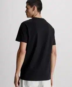 Calvin Klein Monogram Chenille Tee Black