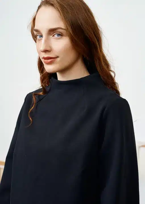 Papu Hexacon Blouse Solid Black