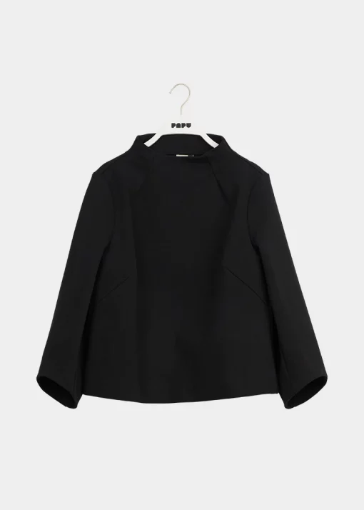 Papu Hexacon Blouse Solid Black