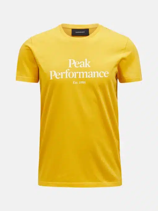 Peak Performance Original Tee Men Pure Gold