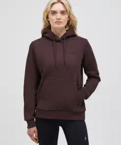 Peak Performance Original Small Logo Hood Desert Plum