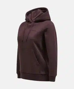 Peak Performance Original Small Logo Hood Desert Plum