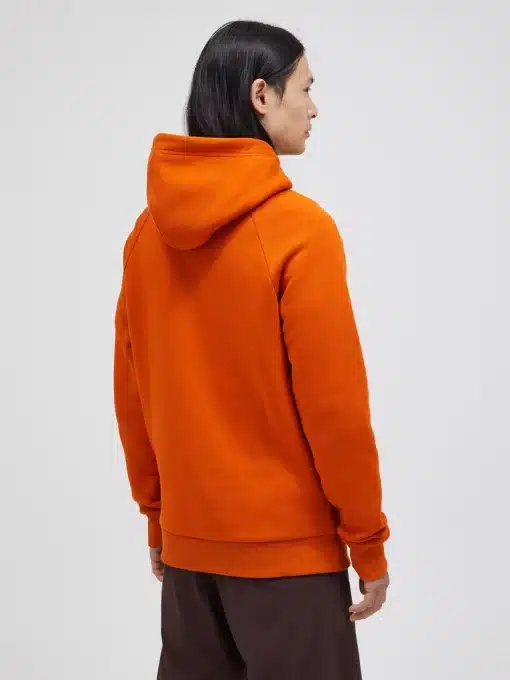 Peak Performance Original Small Logo Hood Men Gold Flame
