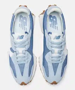 New Balance 327 Light Arctic Grey With Mercury Blue