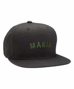 Makia Pujo Snapback Dark Green