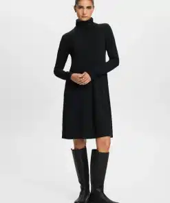 Esprit Knit Dress Black