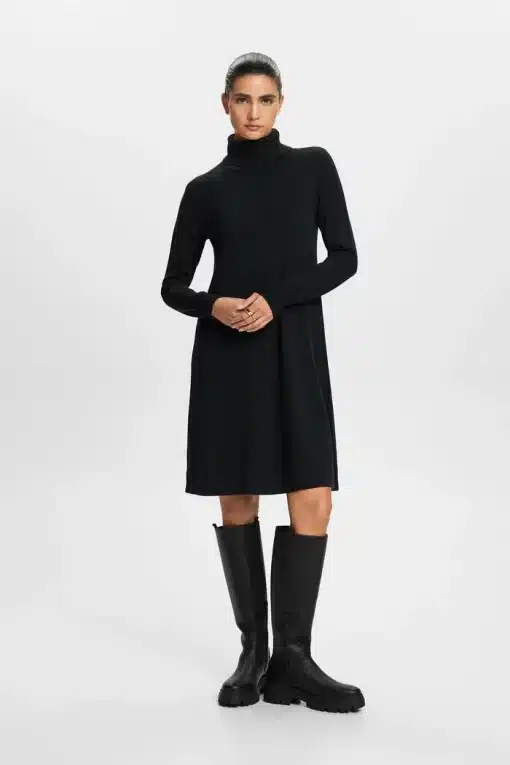 Esprit Knit Dress Black
