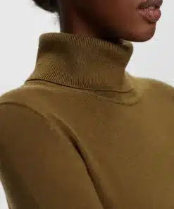 Esprit Knit Dress Dark Khaki