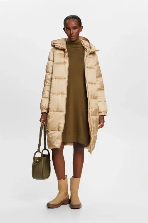 Esprit Knit Dress Dark Khaki