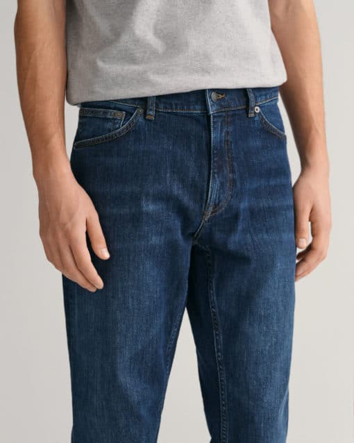 Gant Regular Jeans Dark Blue Worn In