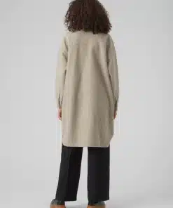 Vero Moda Vince Long Coat Brown