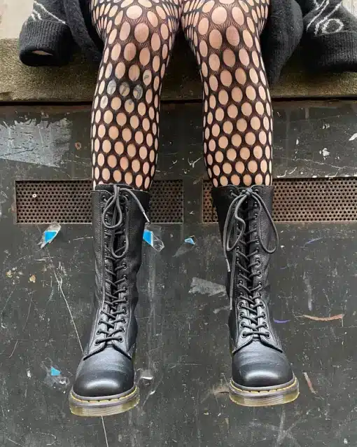 Dr. Martens 1B99 Virginia Leather High Boots Black