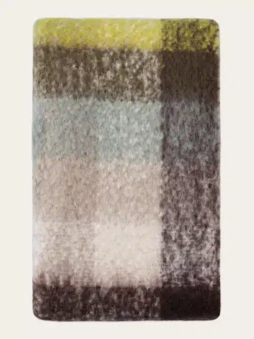 Knowledge Cotton Apparel Checked Scarf Green Check