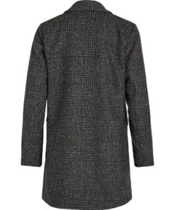 Vila Ley Wool Blend Jacket Black