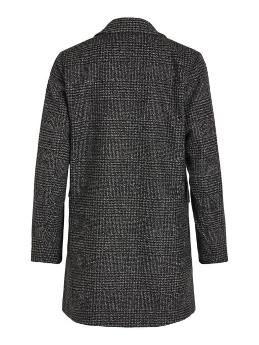 Vila Ley Wool Blend Jacket Black