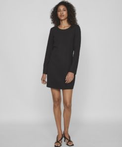 Vila Armerone O-Neck Dress Black