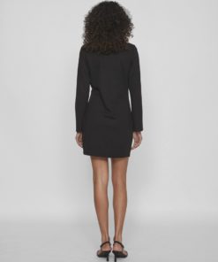 Vila Armerone O-Neck Dress Black