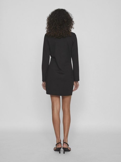 Vila Armerone O-Neck Dress Black