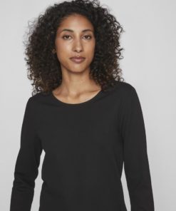 Vila Armerone O-Neck Dress Black