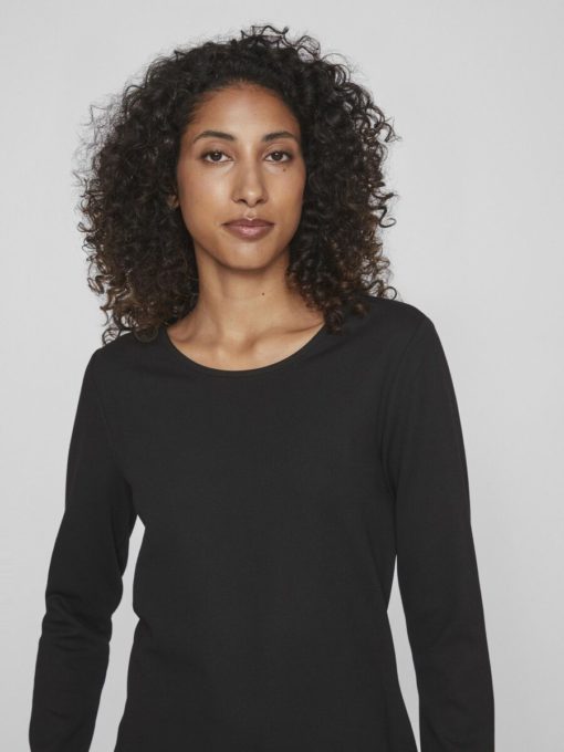 Vila Armerone O-Neck Dress Black