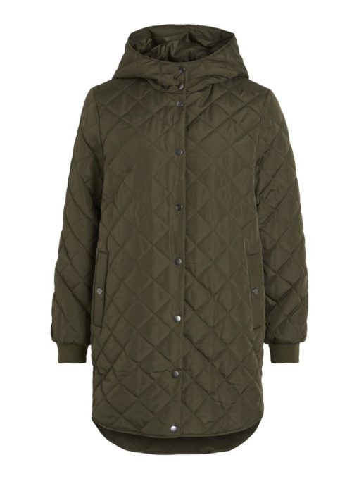 Vila Tate Hooded Jacket Ivy Green