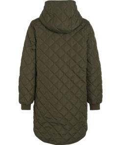 Vila Tate Hooded Jacket Ivy Green
