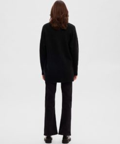 Selected Femme Maline Knit Cardigan Black