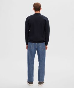 Selected Homme Seero Bomber Sweat Jacket Sky Captain