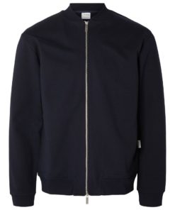 Selected Homme Seero Bomber Sweat Jacket Sky Captain