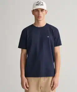 Gant Shield SS T-shirt Evening Blue